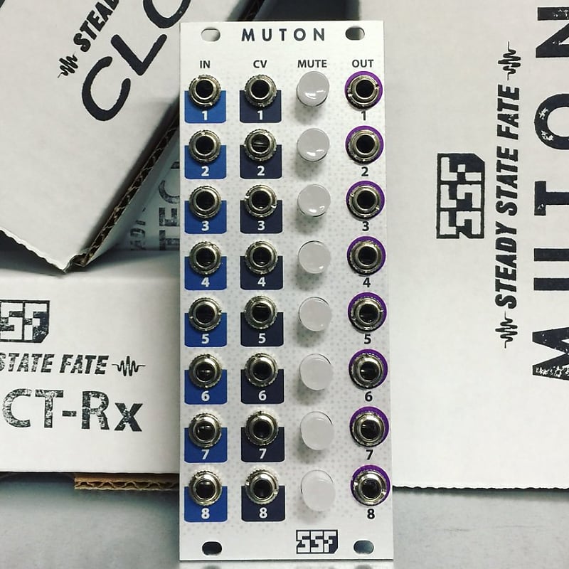 Steady State Fate Muton Mixer Mutes VCA Eurorack Reverb Australia