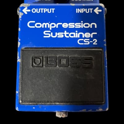 Boss CS-2 Compression Sustainer (Black Label) 1981 - 1989 - Blue
