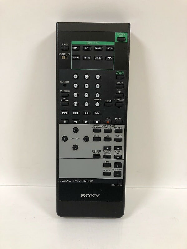 Sony RM-U231 A/V Receiver Remote Control STR-D711 STR-D911 image 1