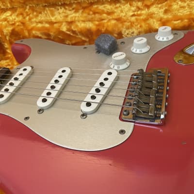 Fender Custom Shop '59 Reissue Stratocaster Roasted Aged Fiesta Red Heavy Relic (unplayed) image 12