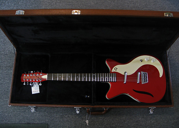 Diamond Guitar Case for Danelectro 12 String Electric Guitars Fits other Brands Too