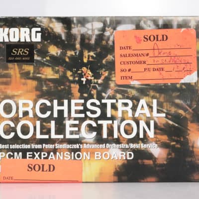 Korg EXB-PCM06/07 Orchestral Collection Expansion Board #41783 image 2