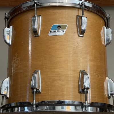 1970's Ludwig 13" Maple Thermogloss 12x13 Power Tom 6-ply image 9