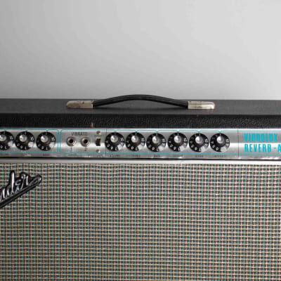 Fender  Vibrolux Reverb Owned and Used by Alex Skolnick Tube Amplifier (1968), ser. #A-11396. image 5