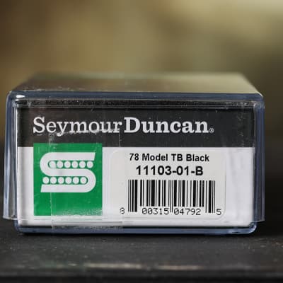 Seymour Duncan 78 Model Bridge Pickup Trembucker Humbucker - Black image 3