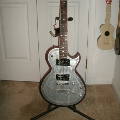 Alden metal top Blues Line electric guitar image 1