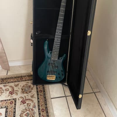 Yamaha TRB-5P 90s - Turquoise / Gold for sale