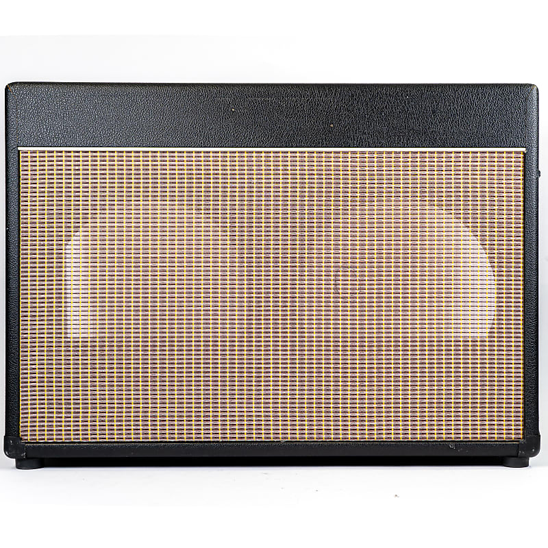 Empty 2 x 12 Guitar Amplifier Speaker Cabinet Black Reverb