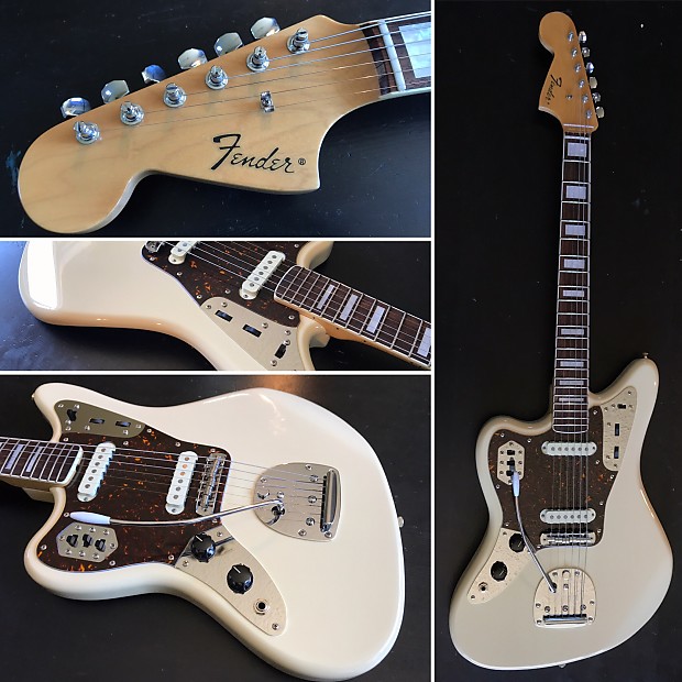 Fender Jaguar Left Handed Lefty Vintage White