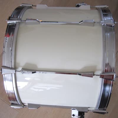 Tama Rockstar-DX 22" x 16" Bass Drum with Double Tom Mount - Vintage - JAPAN, Mahogany/Basswood image 9