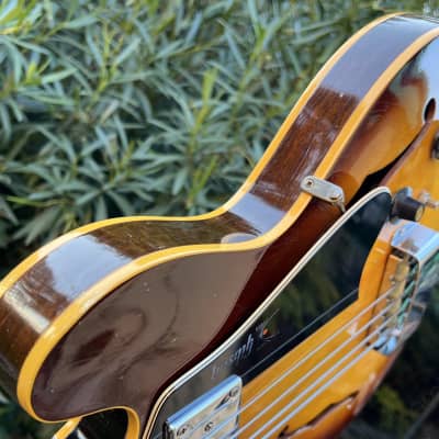 1968 Gibson EB-2 Bass - Iced Tea Sunburst - Perfect - HSC image 9