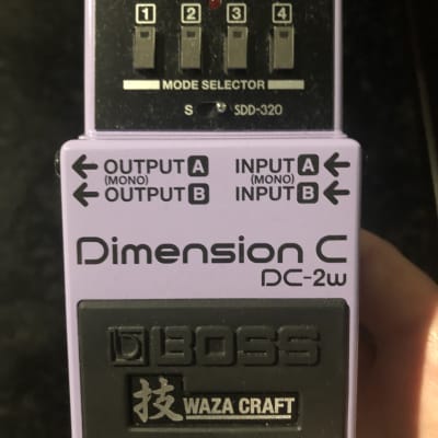 Reverb.com listing, price, conditions, and images for boss-dc-2w-dimension-c-waza-craft