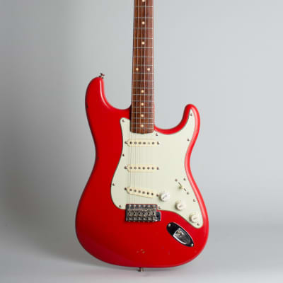 Fender  Stratocaster Custom Shop Solid Body Electric Guitar (1999), ser. #R6758, tweed hard shell case. image 1