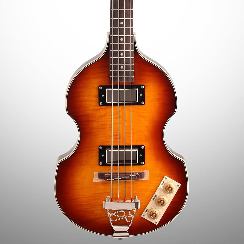 Epiphone Viola Electric Bass, Vintage Sunburst image 1