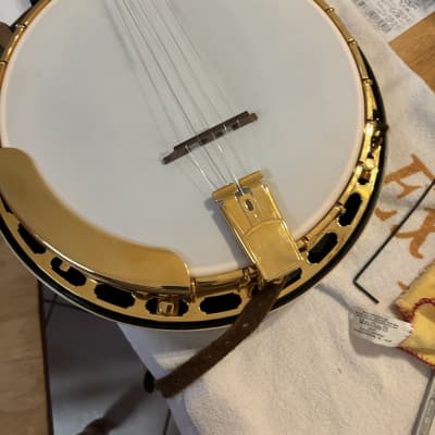 2019 Criswell Classic GOLD 5-string  PROFESSIONAL QUALITY banjo image 7