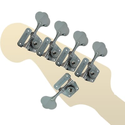 4 + 1 Wilkinson WJBL200 Jazz Bass Compatible Tuners Machine Heads Right Handed image 2