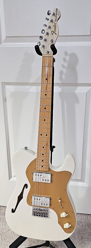 Fender Thinline 1972 Reissue - Transparent Blonde Ash (1 of 200 made!) WITH H/S Black Tolex Case image 1