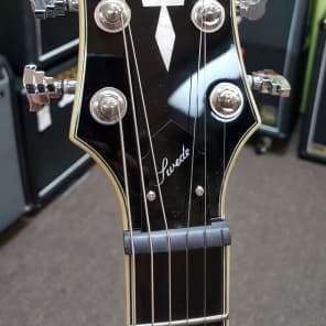 Hagstrom Tremar Swede 6-string electric guitar Black Gloss image 4