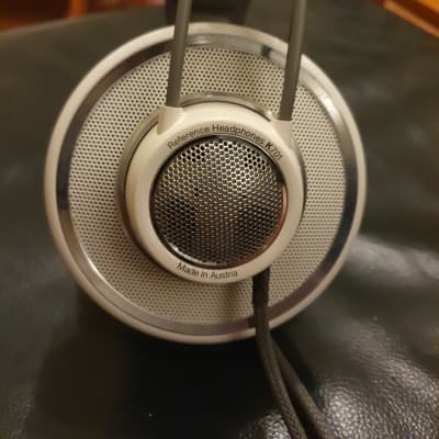 AKG K701 Open-Back Studio Reference Headphones 2010s - Black image 2