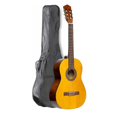 Stagg Guitar Pack 3/4 Classical Guitar with Tuner & Gig Bag - SCL50 3/4N PACK image 1