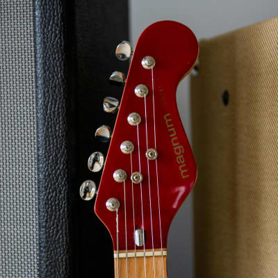 MAGNUM  GALAXY IV  1990'S  - RED TELECASTER image 6
