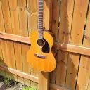 1970's Yamaha FG-75 Flattop Acoustic Guitar Red Label Good Player & Sound