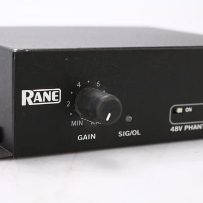 4 Rane MS 1b Microphone Mic Preamp Preamplifier w/ 2 Rack Shelves