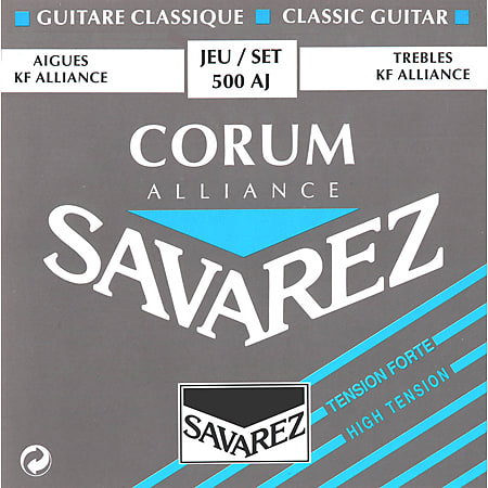 Jeu de cordes guitare classique - Savarez 570CS Cristal soliste