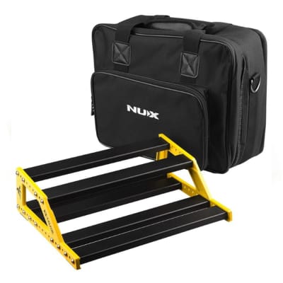 NuX NPB-M Bumblebee Pedalboard Medium (243x445x90mm) w/Bag image 3