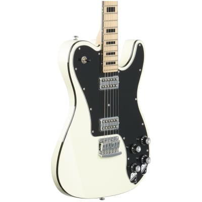 Schecter PT Fast Back Electric Guitar, Olympic White image 3