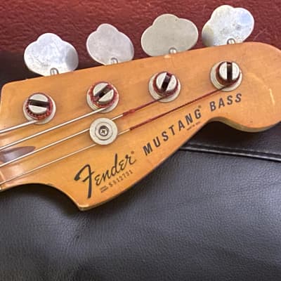 Fender Mustang Bass with Maple Fretboard 1975 - 1979 - Natural image 5