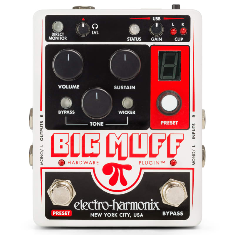 Electro-Harmonix Big Muff Pi Fuzz V6 EH-3034 1980 FREE 