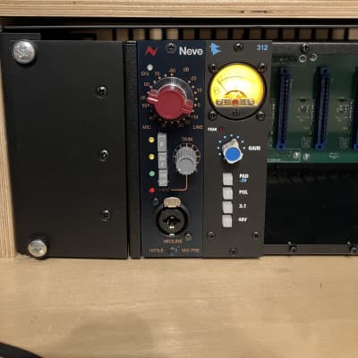 API 312 500 Series Mic Preamp Module 2020 - Present - Black image 2