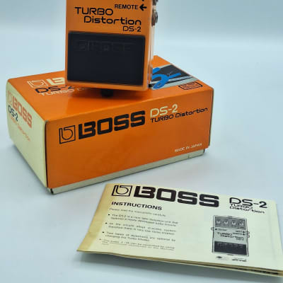 BOSS DS-2 1989年 日本製 ターボディストーション Boss DS-2 Turbo Distortion 1987 - 1989 Made In Japan | Reverb
