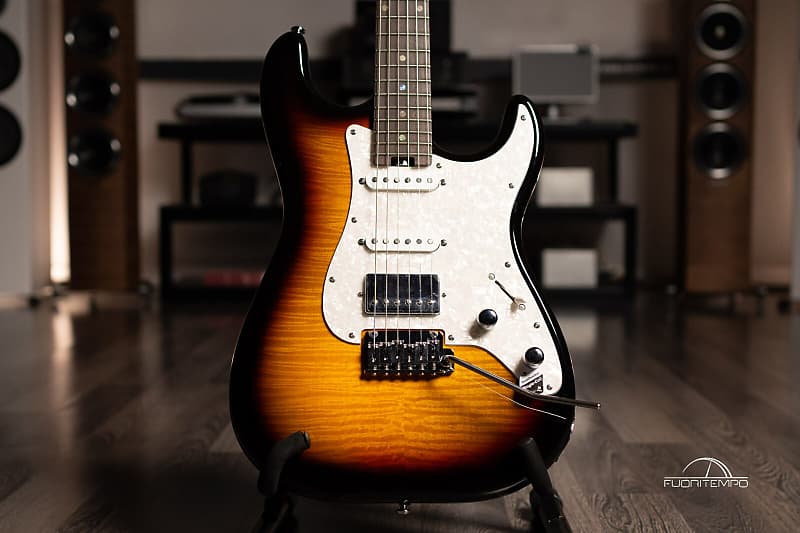Schecter Traditional Route 66 Elt Mod. Hss 3tsb image 1
