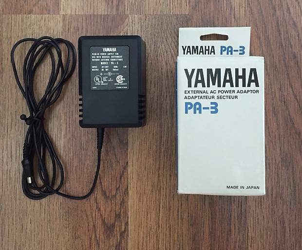 Genuine Yamaha® PA3 Power Supply Adapter Keyboard made in Reverb