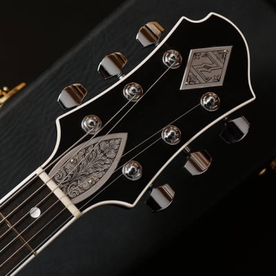 Zemaitis MFG-AC-24 Aces & Eights - Black | Reverb