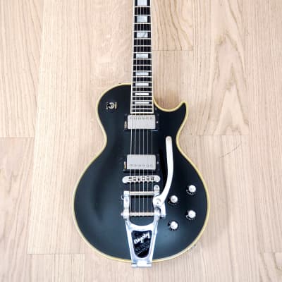 1986 Gibson Les Paul Custom Black Beauty w/ Bigsby Tim Shaw PAFs & Case image 2