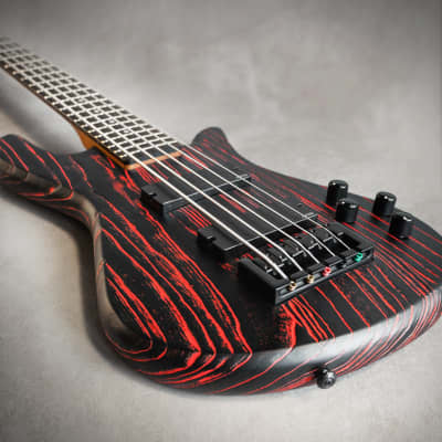 Spector NS Pulse 5 5-String Bass w/ EMG pickups - Cinder Red image 9