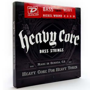 Dunlop heavy cheap core bass strings