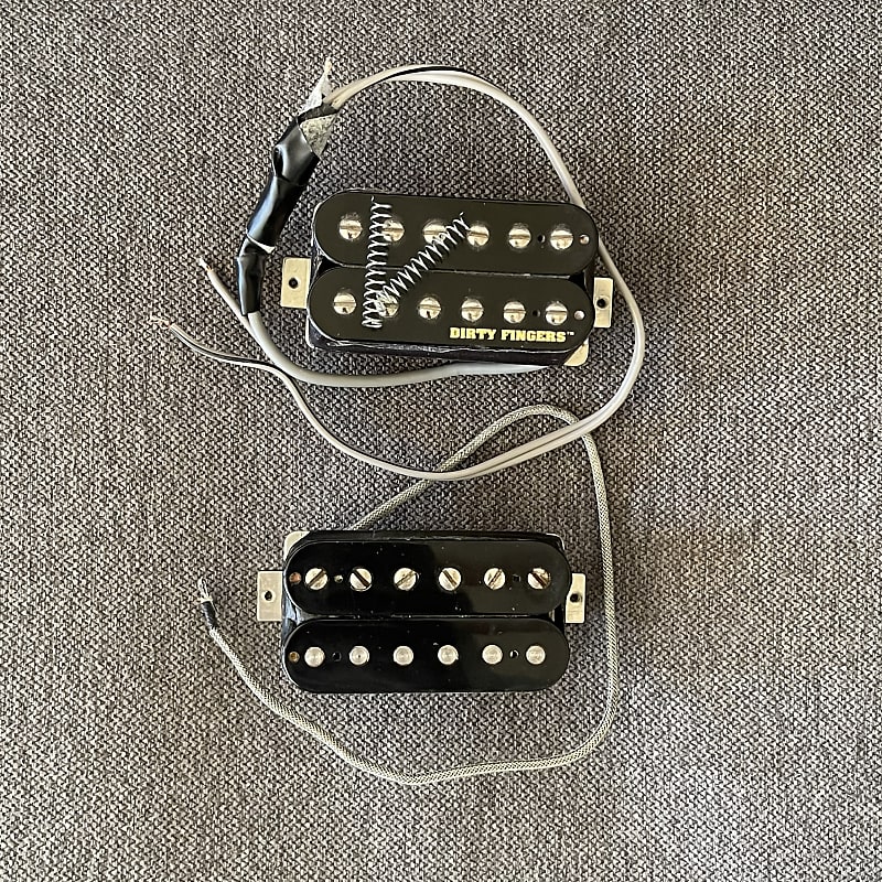 Gibson Dirty Fingers and Gibson USA (likely 500t) two high Reverb