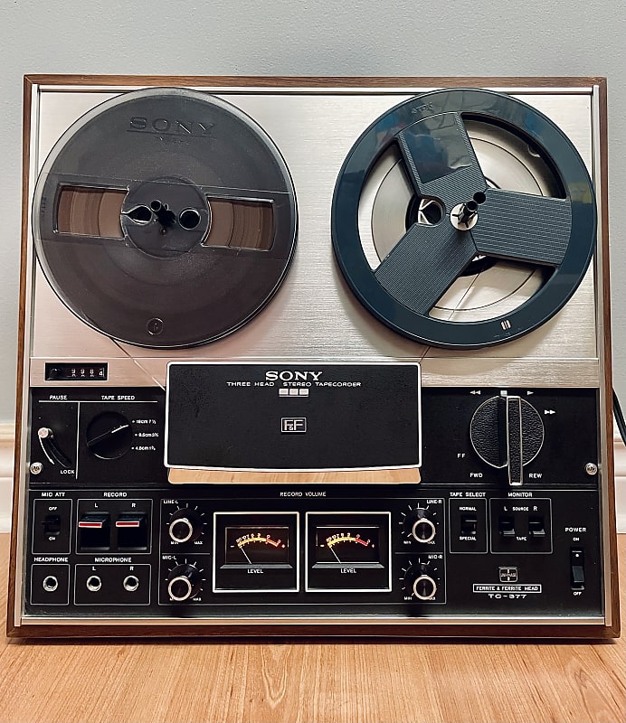 Sony TC-377 Tape Recorder (Serviced) Reel to Reel