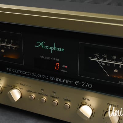 Accuphase E-270 Integrated Stereo Amplifier in Excellent Condition w/ Remote image 7