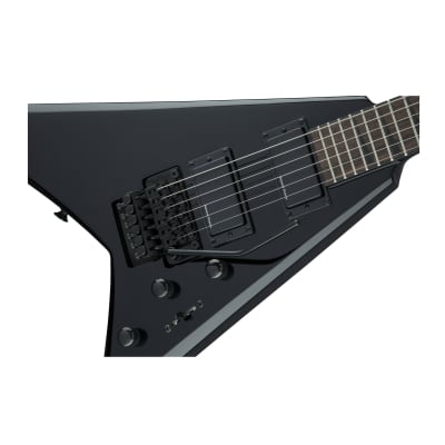 Jackson X Series Rhoads RRX24 Electric Guitar with Laurel Fingerboard and Seymour Duncan Blackout Pickups (Right-Handed, Gloss Black) image 6