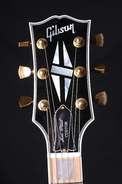 Gibson Les Paul Custom 2012 Black Maple Neck 2nd Guitar made
