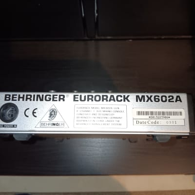 Behringer Eurorack MX602A 6-Input Mixer 2000s - Silver image 3