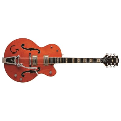 Gretsch G6120RHH Reverend Horton Heat Signature Hollow Body with Bigsby 6-String Right-Handed Electric Guitar (Orange Stain Lacquer) image 3