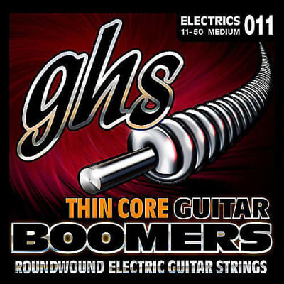 GHS Thin Core Boomers Electric Guitar Strings TC-GBM 11-50 medium 11-50 image 2