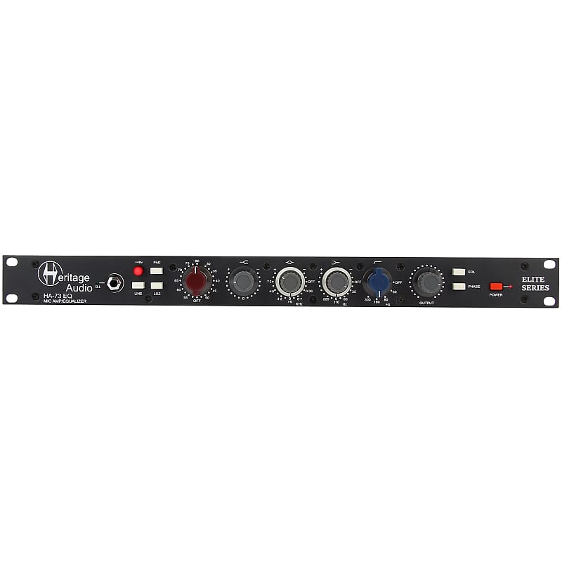 Heritage Audio HA73EQ Elite Series Microphone Preamplifier with Equalizer image 1