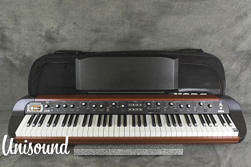 KORG SV1-73 keys Stage Red Colored Vintage Synthesizer in | Reverb UK